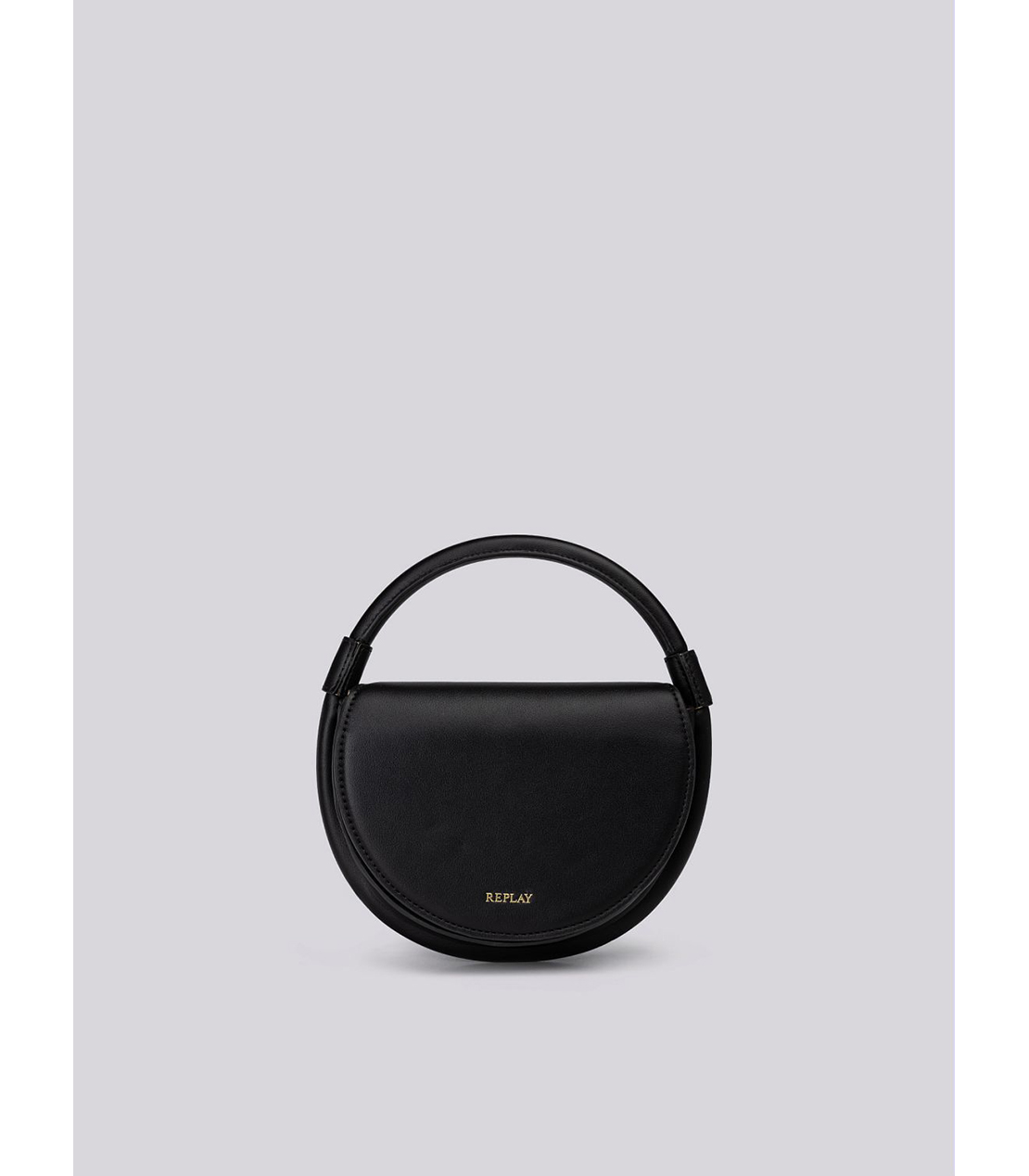 ラウンドミニハンドバッグ 詳細画像 ブラック 3